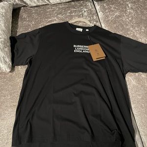 Black Burberry xl short sleeve